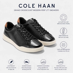 Giày Cole Haan Nam Chính Hãng - GRANDPRO CROSSOVER SNEAKER - Màu Đen | JapanSport C40829-4500482186