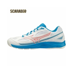 Giày Tennis Mizuno Nữ Chính hãng - BREAK SHOT 4 AC - Màu Trắng | JapanSport 61GA2340-25