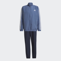 Bộ thể thao Adidas Nam Chính Hãng - AEROREADY ESSENTIALS CLASSIC - Xanh | JapanSport GK9953