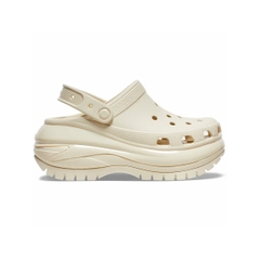 Dép Crocs Chính Hãng - Mega Crush Clogs - Màu be | JapanSport 207988-2Y2