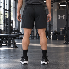 Quần Short Under Armour Chính Hãng - Project Rock Terry - Màu Đen | JapanSport 1385937-001