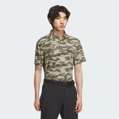 Áo Polo Adidas Nam Chính Hãng -  Sleeveless polo shirt with a printed design on the front - Màu Xanh | JapanSport JF6280