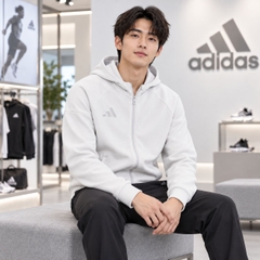 Áo Hoodie Nam Adidas - Tiro 25 Full-Zip Hoodie - Màu Trắng | JapanSport JC5130