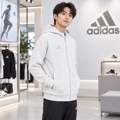 Áo Hoodie Nam Adidas - Tiro 25 Full-Zip Hoodie - Màu Trắng | JapanSport JC5130