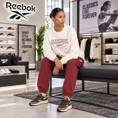 Áo Dài Tay Reebok Nữ Chính Hãng - Archive Evolution Crew Sweatshirt - Màu Be | JapanSport 100205214