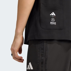 Áo Phông Adidas Nam Chính Hãng - MERCEDES - AMG PETRONAS FORMULA 1 TEAM GIRO DI MERCEDES TEE - Màu Đen | JapanSport KF0501