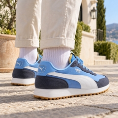 Giày Puma Chính Hãng -  Helsinki G | Regal Blue / Deep Navy / Gum | JapanSport 312158-05