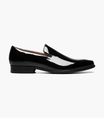 Giày Florsheim Nam Chính Hãng - Postino Plain Toe Slip On - Màu Đen | JapanSport 15178-004