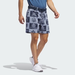 Quần Short Adidas Chính Hãng - Go-To Printed Shorts - Màu Xanh | JapanSport IT6767