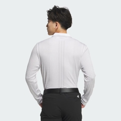 Áo Polo Adidas Nam Chính Hãng -  PRIMEKNIT long-sleeved shirt with seamless sides - Màu Trắng | JapanSport IM7301