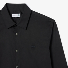 Áo Sơ Mi Lacoste Chính Hãng - Stretch Button Down - Màu Đen | JapanSport  CH5253-51-031