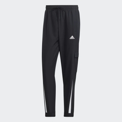 Bộ thể thao Adidas Nam Chính Hãng - SPORTSWEAR WOVEN NON-HOODED TRACK SUIT - Đen/Đỏ | JapanSport IJ6073