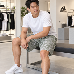 Quần Short Adidas Chính Hãng - Legends Allover Print Shorts - Màu Camo | JapanSport IK8315