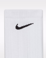 Set Tất Nike Chính Hãng - Everyday Cushioned Training Crew Socks - Xám - Đen - Trắng | JapanSport SX7664-964