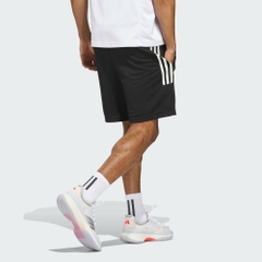 Quần Short Adidas Nam Chính Hãng - 3-Stripes Basketball - Màu Đen | JapanSport IU2432