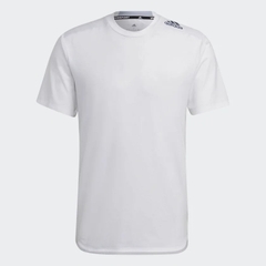Áo Phông Adidas Nam Chính Hãng - DESIGNED FOR TRAINING TEE - Trắng | JapanSport HA6363