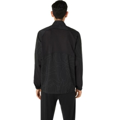 Áo Khoác Asics Chính Hãng - Cool Graphic Summer Woven  - Màu Đen | JapanSport 2031E988-001
