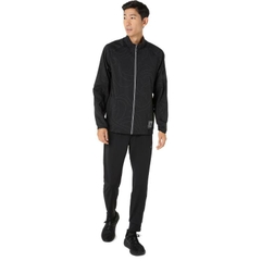 Áo Khoác Asics Chính Hãng - Cool Graphic Summer Woven  - Màu Đen | JapanSport 2031E988-001
