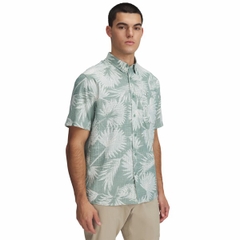 Áo Sơ mi Under Armour Chính hãng - Dockside Button Down Shirt - Màu Xanh | JapanSport 1376577-348