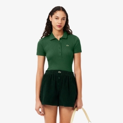 Áo Polo Lacoste Chính hãng - Lacoste Women's Polo Shirt L.12.D - Màu Xanh | JapanSport DF5377-51-132