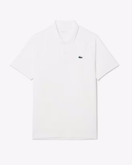 Áo Polo Lacoste Nam Chính hãng - Regular Fit UV Protect Golf Polo - Màu trắng | JapanSport DH3201-51-001