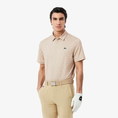 Áo Polo Lacoste Chính hãng - Dáng Suông Chống Tia UV- Màu Be | JapanSport  DH5175-51-7PT