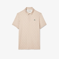 Áo Polo Lacoste Chính hãng - Dáng Suông Chống Tia UV- Màu Be | JapanSport  DH5175-51-7PT