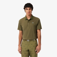 Áo Polo Lacoste Nam Chính hãng - Áo Polo Golf Lacoste Nam Dáng Suông Chống Tia UV - Màu Xanh | JapanSport DH8915-51-E9F