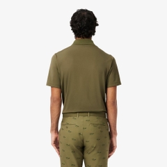 Áo Polo Lacoste Nam Chính hãng - Áo Polo Golf Lacoste Nam Dáng Suông Chống Tia UV - Màu Xanh | JapanSport DH8915-51-E9F