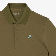 Áo Polo Lacoste Nam Chính hãng - Áo Polo Golf Lacoste Nam Dáng Suông Chống Tia UV - Màu Xanh | JapanSport DH8915-51-E9F