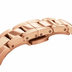 Đồng Hồ Daniel Wellington Nữ Chính Hãng - Iconic Link Rose Gold-tone Dial Ladies - Màu vàng | JapanSport DW00100401