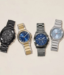 Đồng hồ Fossil Chính hãng - Evanston Solar-Powered Two-Tone Stainless Steel Watch | JapanSport BQ2768