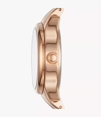 Đồng hồ Fossil Chính hãng - Modern Sophisticate Three-Hand Rose Gold-Tone Stainless Steel Watch | JapanSport BQ1571