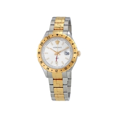 Đồng Hồ Chính Hãng Versace - Hellenyium GMT Silver Dial Men's Watch - V1103-0015- Màu Vàng - Nam | JapanSport