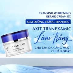 Kem dưỡng trắng da Transino Whitening Repair Cream EX  (35 g) - Màu Trắng | JapanSport