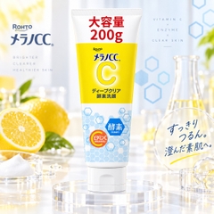 Sữa rửa mặt Rohto - MELANO CC 200g | JapanSport