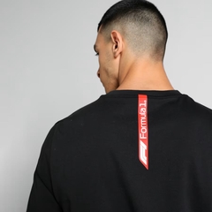 Áo Phông Puma Chính hãng - Casual F1 ESS Logo Tee - Màu Đen | JapanSport 625920-01