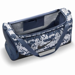Túi Nike Chính hãng - Nike Brasilia Training Duffel Bag - Màu Diffused Blue / Black / Black | JapanSport IH7849-491