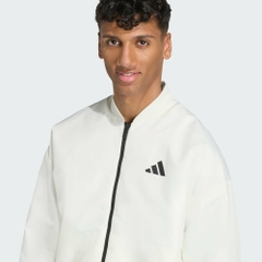 Áo Khoác Adidas Chính Hãng - Stadium Bomber Jacket - Màu Trắng | JapanSport JX5638
