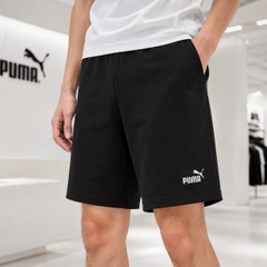 Quần Short Puma Chính Hãng - ESS 2 COLOR No.1 Logo Shorts 10 Inch TR - Màu Đen | JapanSport 687706-01