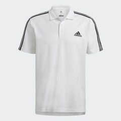 Áo Polo Adidas Chính hãng - Essentials Piqué Embroidered Small Logo 3 AEROREADY - Trắng | JapanSport GK9138