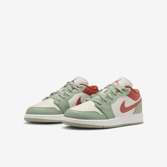 Giày Nike Chính Hãng - Air Jordan 1 Low (GS) - Màu Xanh | JapanSport 553560-133