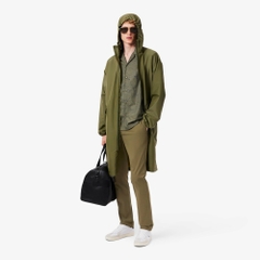 Quần Golf Lacoste Chính hãng - Men's Slim Fit Commuter Pants - Màu Olive | JapanSport HH1916-51-E9F