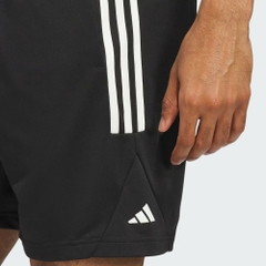 Quần Short Adidas Nam Chính Hãng - 3-Stripes Basketball - Màu Đen | JapanSport IU2432
