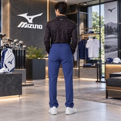 Quần dài Golf Mizuno Nam Chính Hãng - Stretch Tapered Move Pants - Màu xanh | JapanSport E2MFC524-22