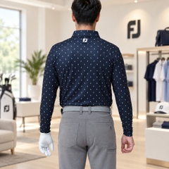 Áo Dài Tay FOOTJOY Chính Hãng -Thermolite - Màu Xanh | JapanSport 81073   FJ-F23-S07