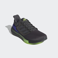 Giày chạy Adidas Chính hãng - EQ21 RUN Nam - Đen Xám | JapanSport H00515
