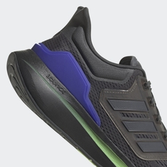 Giày chạy Adidas Chính hãng - EQ21 RUN Nam - Đen Xám | JapanSport H00515