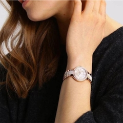 Đồng hồ Nữ Fossil Chính hãng - Fossil Virginia Rose-Tone & Horn | JapanSport ES3716