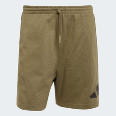Quần Short Adidas Chính Hãng - Essentials Big Logo Single Jersey - Màu xanh | JapanSport IN6184